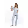 Bluzka medyczna SCRUBS MEDI TEDDY  - COSTA BABY BLUE